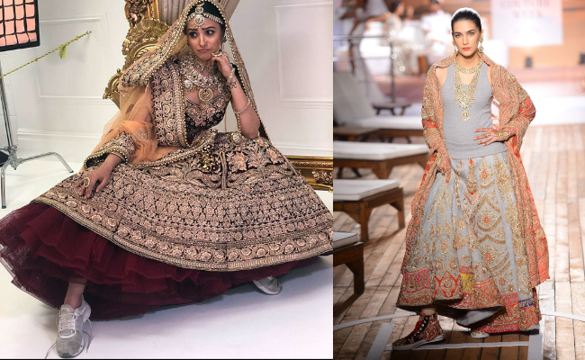 shoes to wear with lehenga